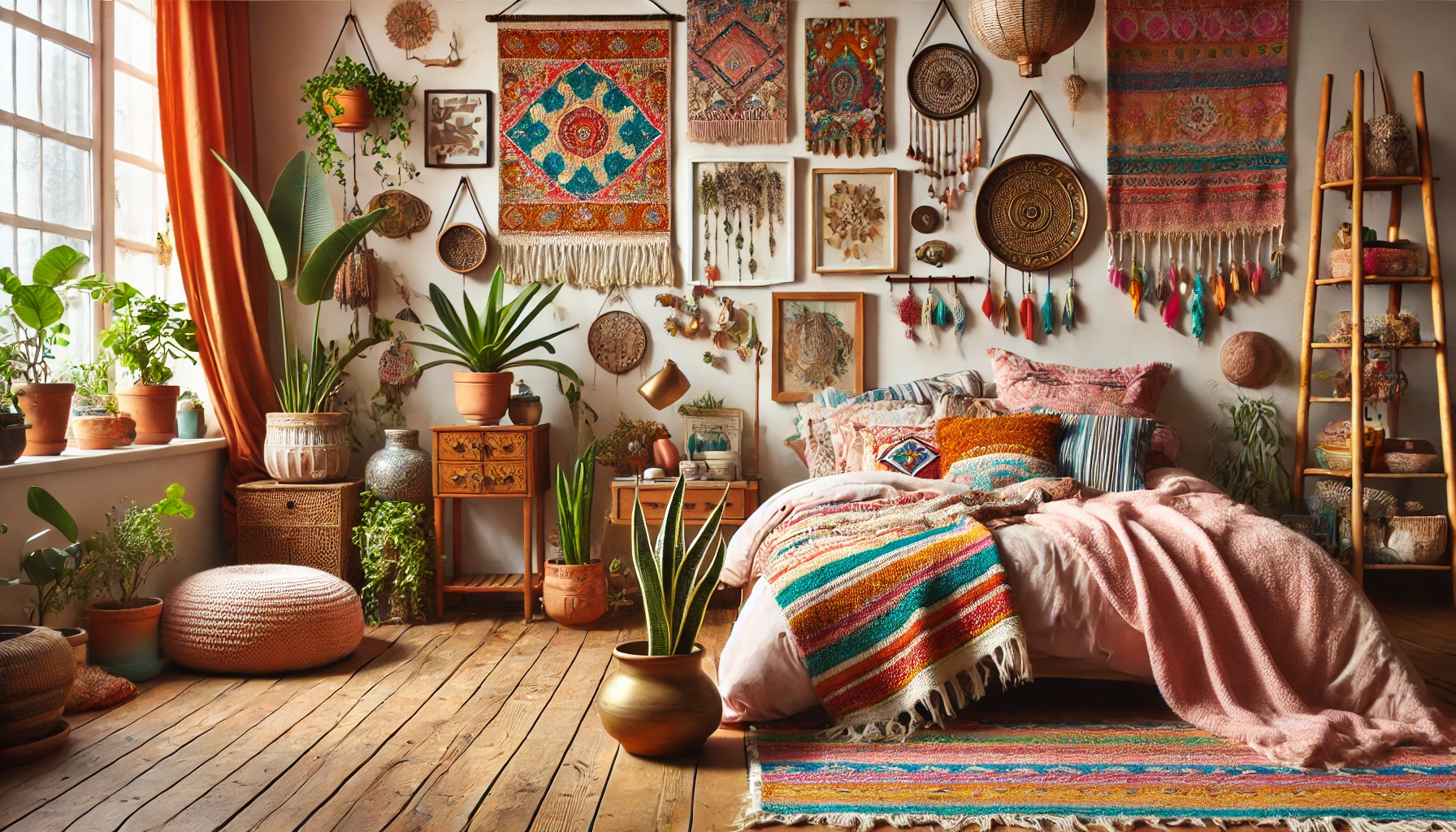 Bohemian Bedroom Design