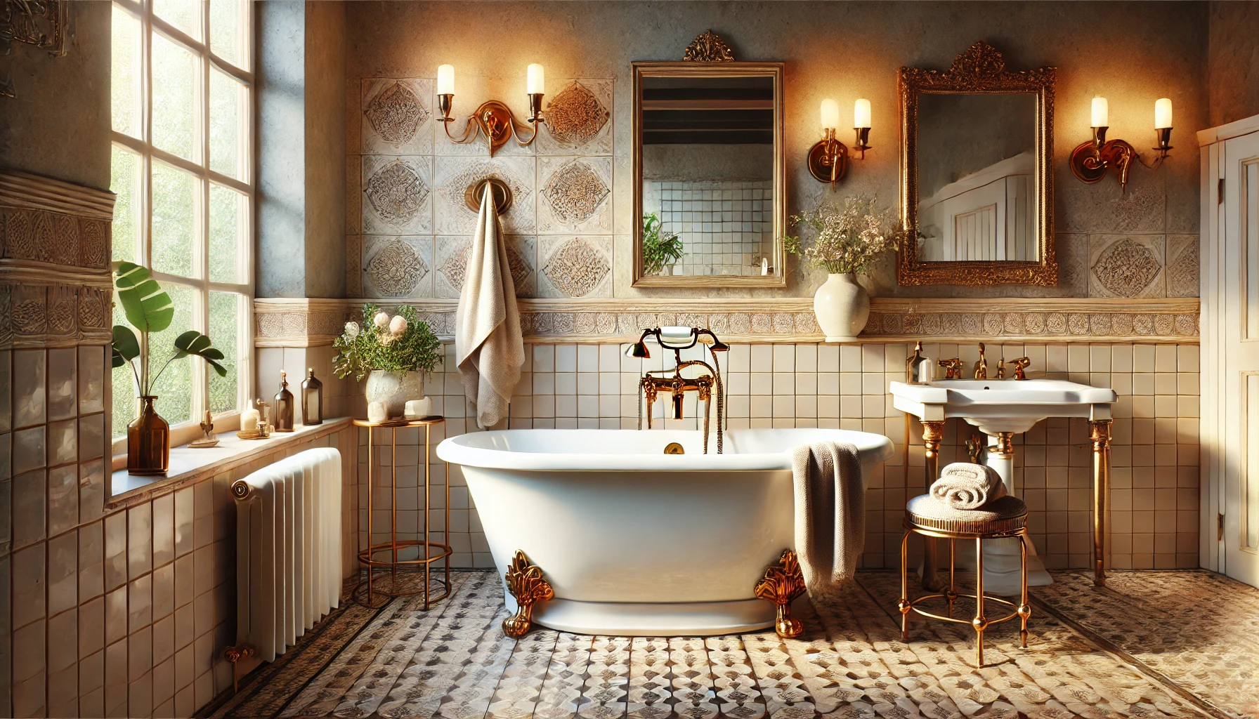 Classic Vintage Bathroom Design