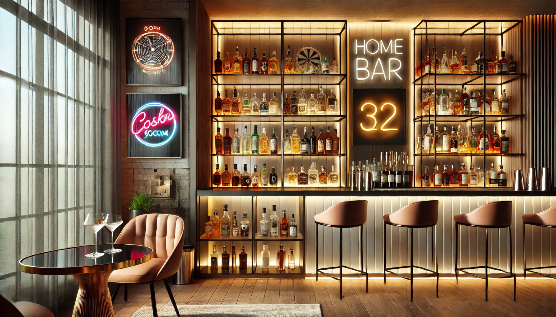 Contemporary Home Bar Ideas For Trendy Living Spaces