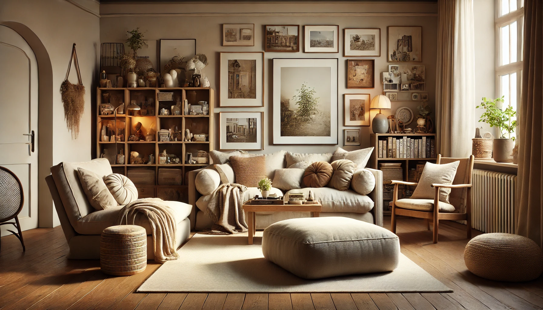 Creating a Cozy Home with Comfortable Furniture and Personal Touches