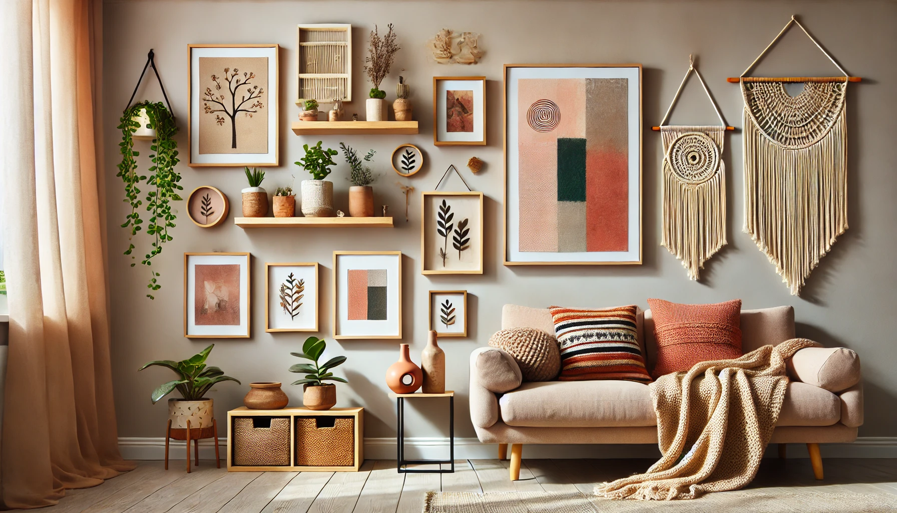 Creative Diy Wall Decor For A Cozy Living Room