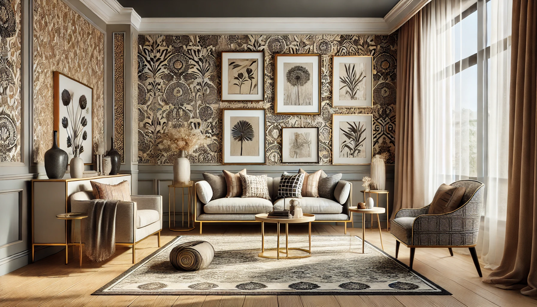 Decorating With Bold Wallpaper For A Balanced Aesthetic