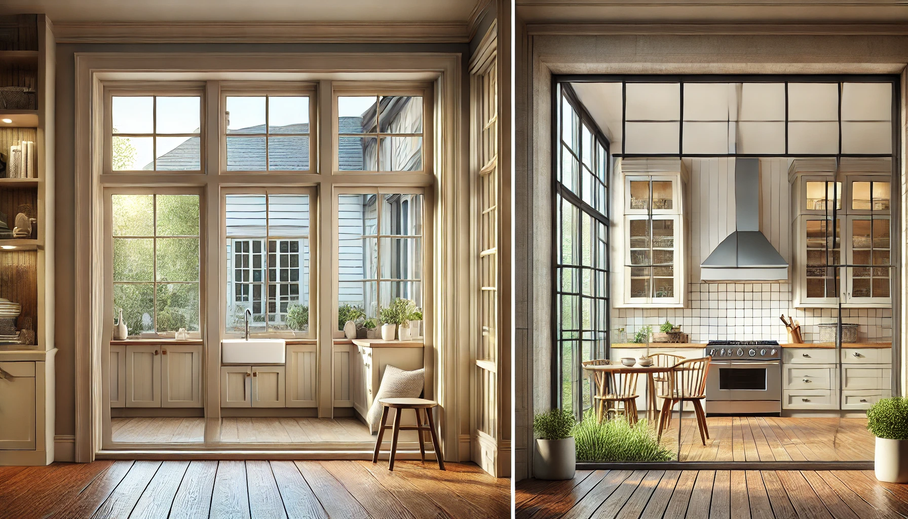 Double-Hung and Casement Window Designs for a Versatile and Energy-Efficient Home