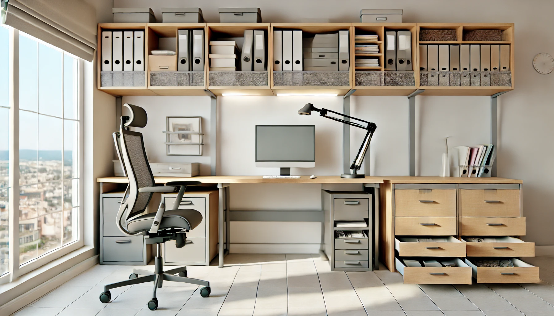 Ergonomic and Functional Home Office Design