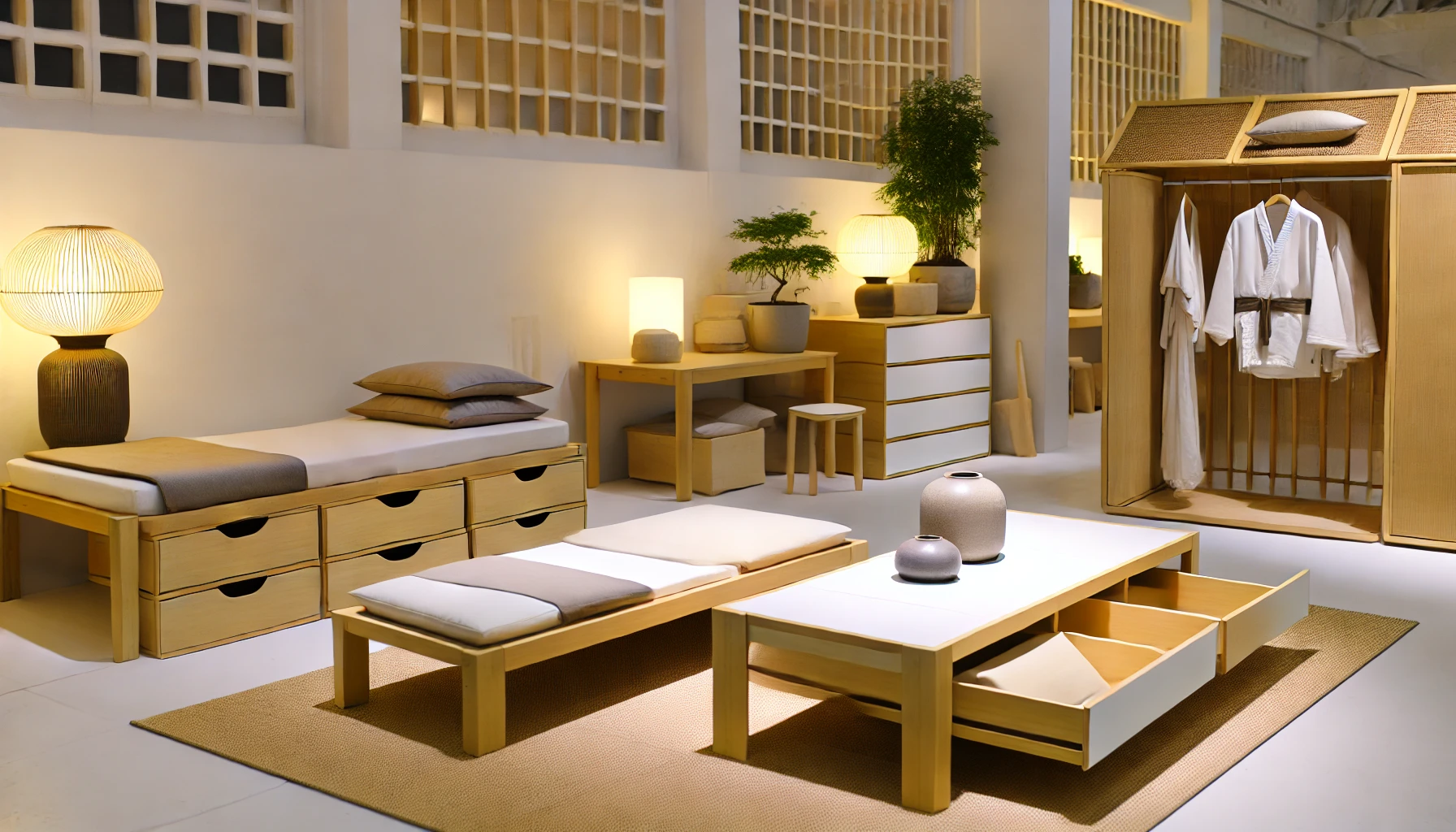 Functional Zen Home Decor With Natural Materials