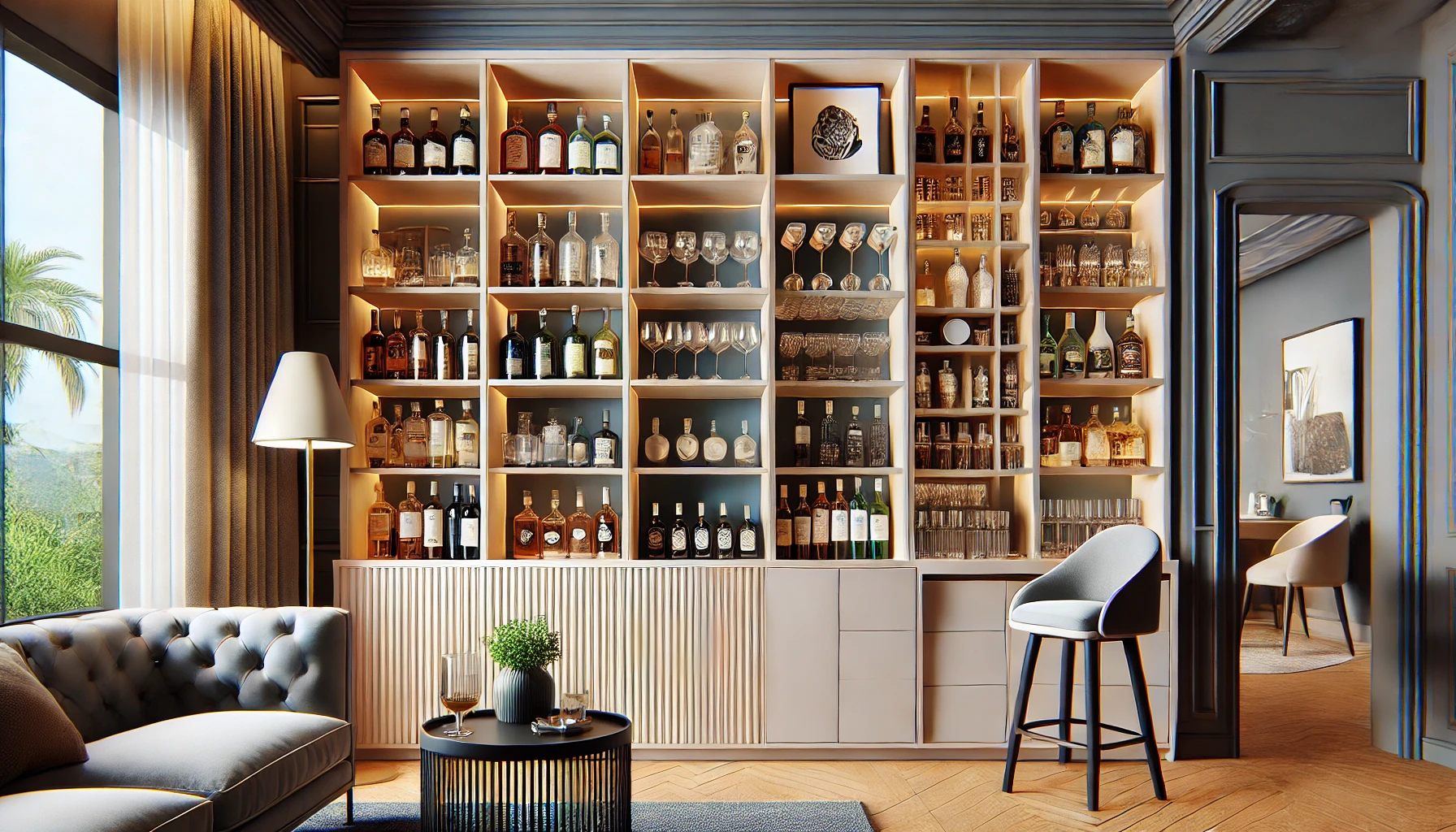 Home Bar Shelving Ideas for Style and Storage