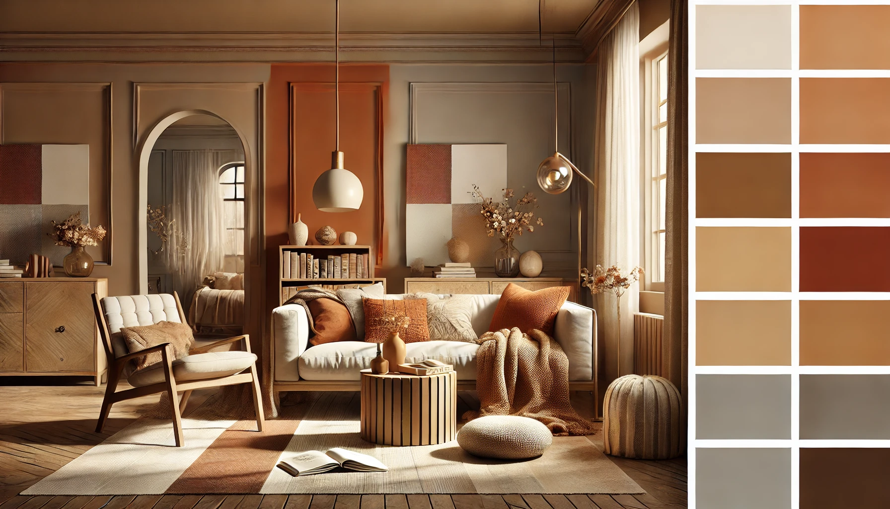 Home Decor with Warm and Neutral Tones