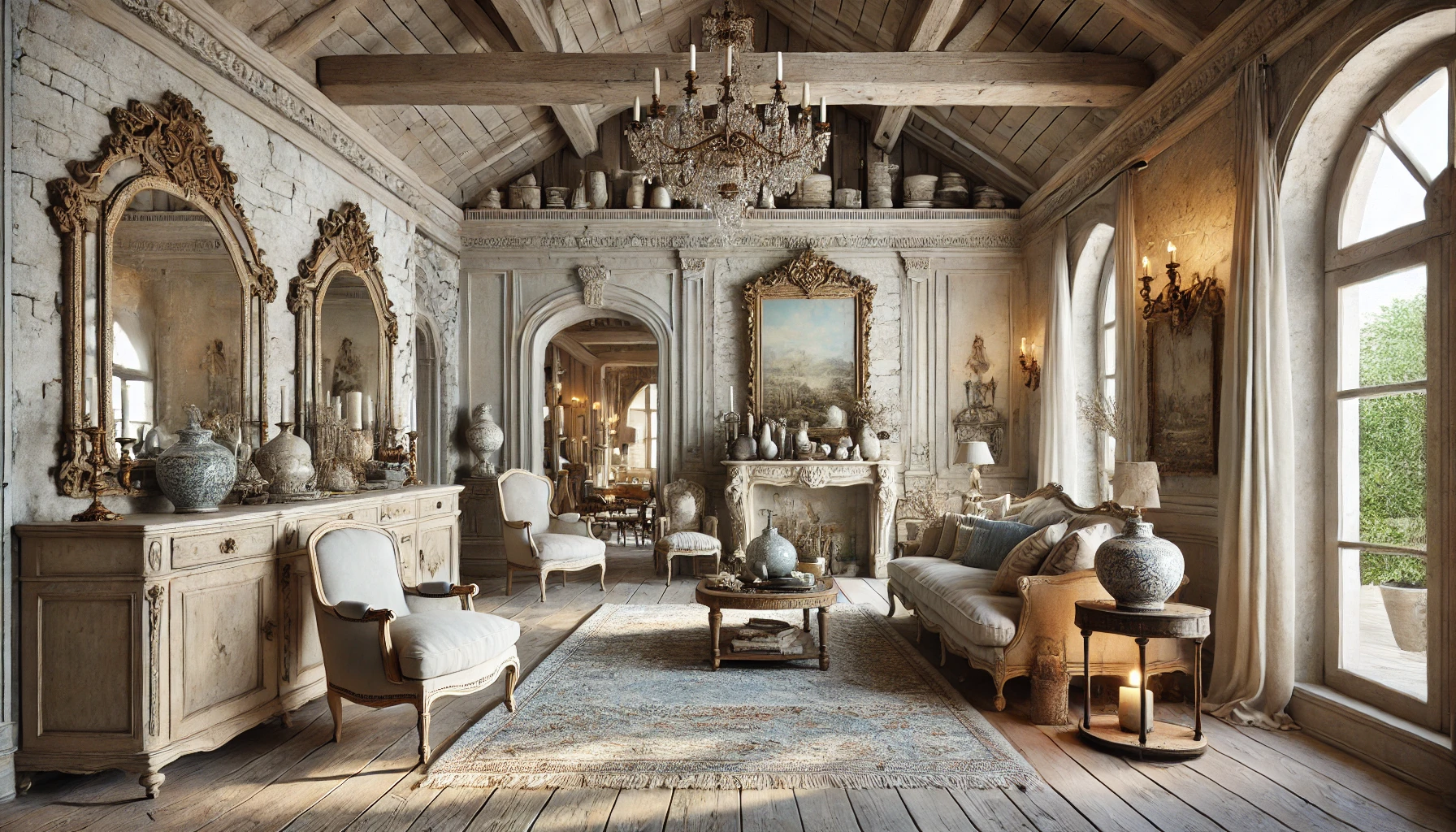 Luxurious French Country Home Interior Design