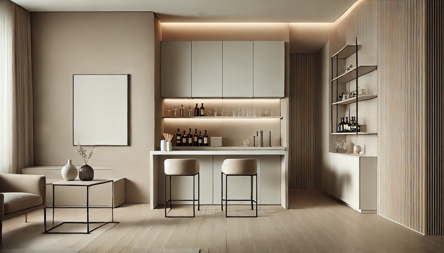 Minimalist Home Bar Design For Modern Living