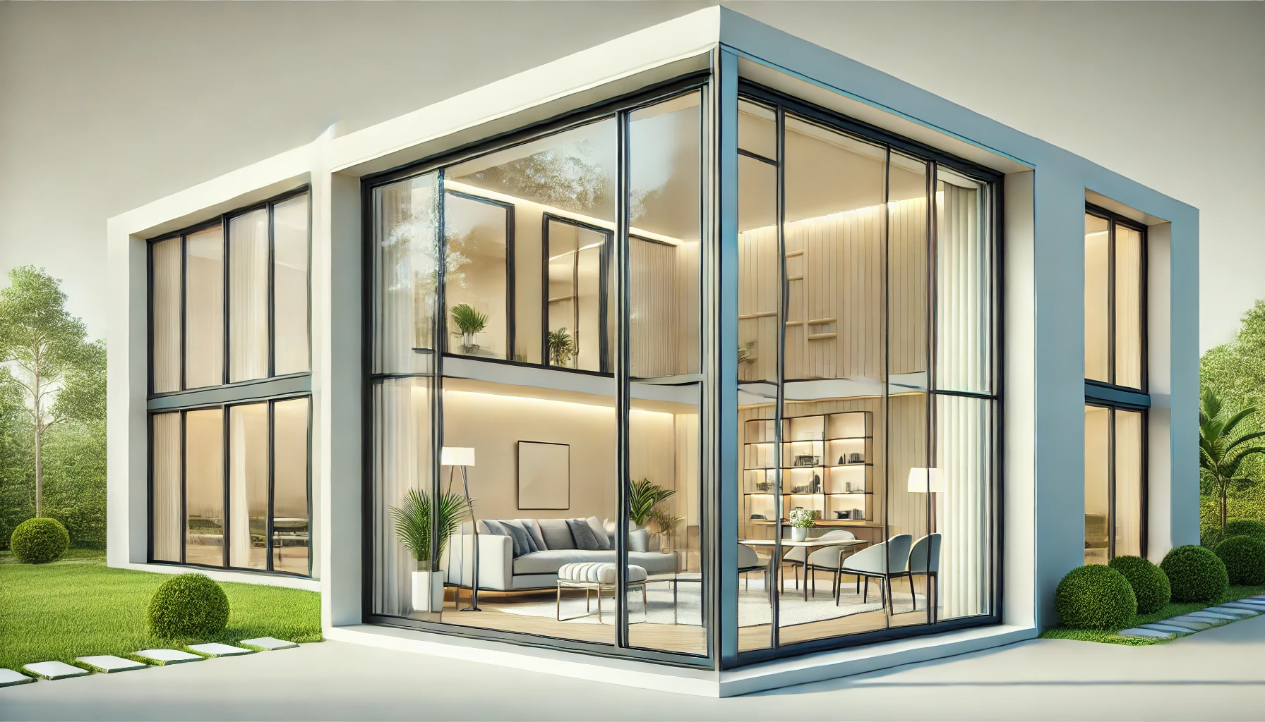 Modern Double-Glazed Windows for Energy Efficiency and Style