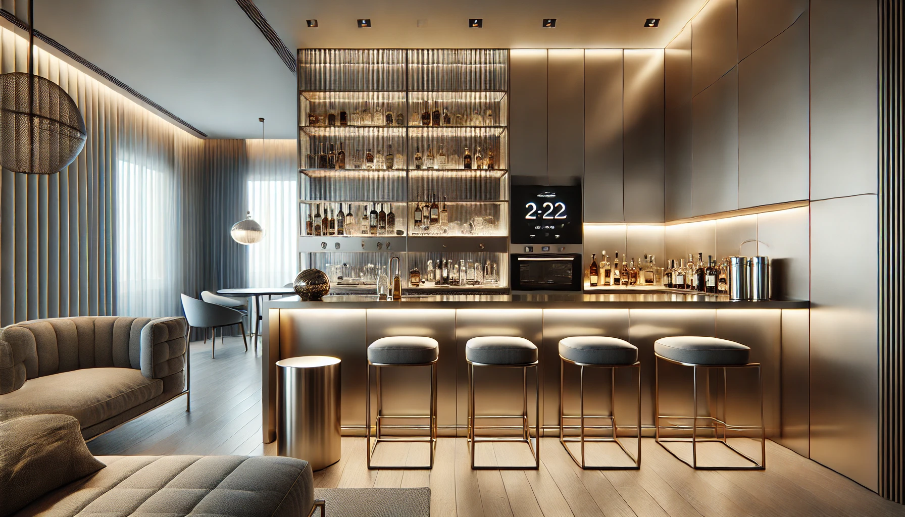 Modern Home Bar Designs for Contemporary Living