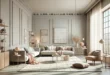 Modern Living Room With Soft Neutral Color Palette