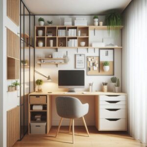 Optimizing Small Spaces For A Home Office (3)