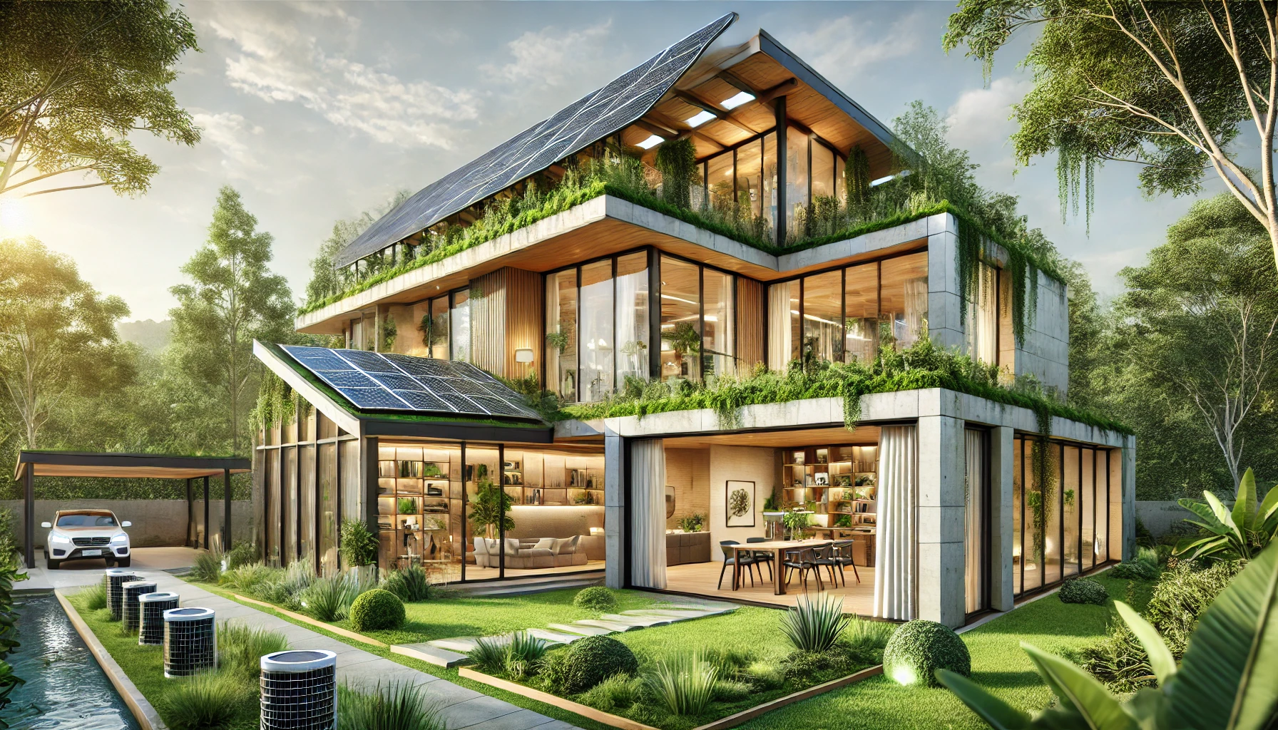 Sustainable and Elegant Eco-Friendly Home Design