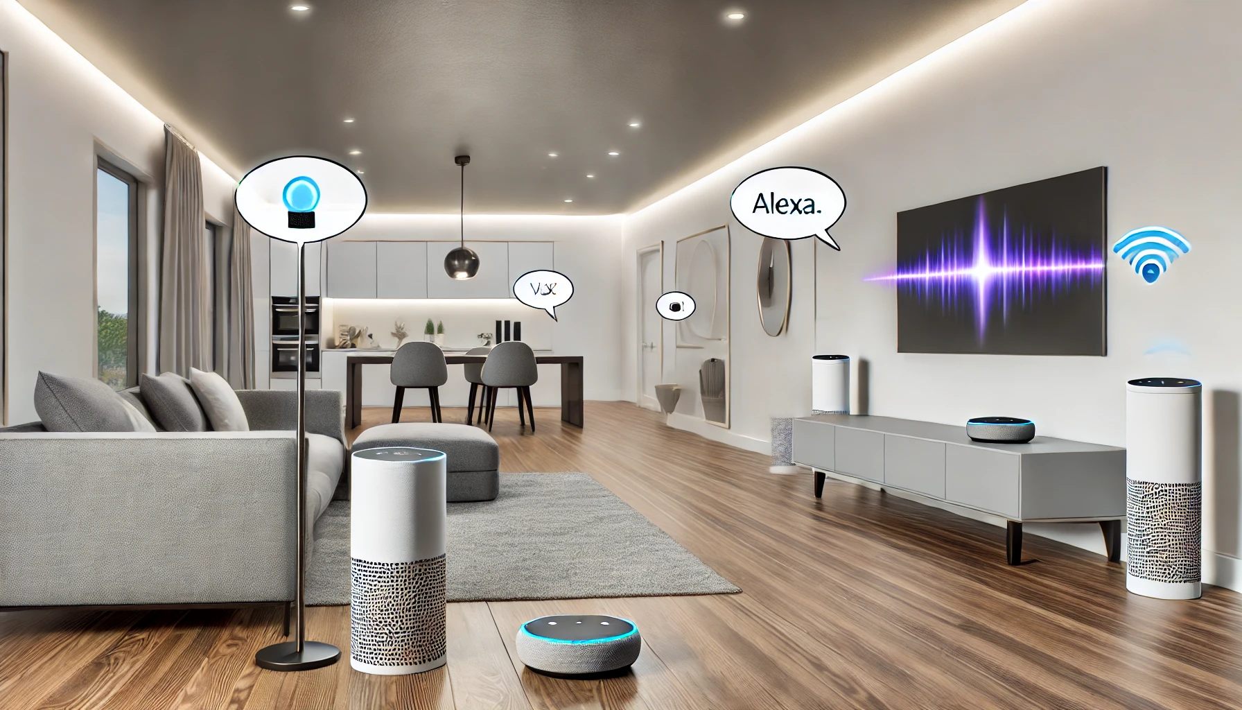 Voice-Activated Smart Home with Alexa and Google Assistant