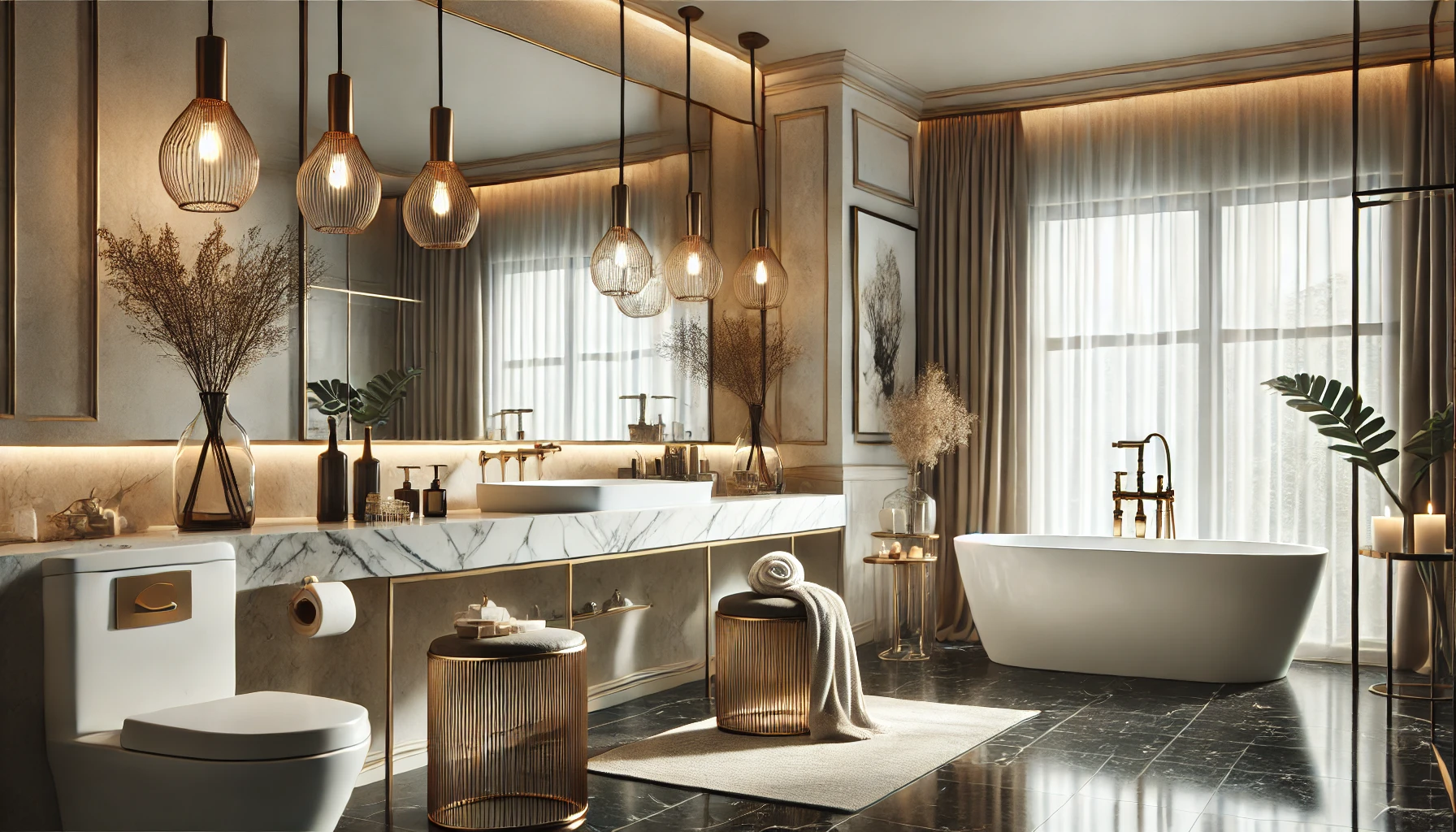 luxurious, well-designed bathroom that adds value and comfort to a home